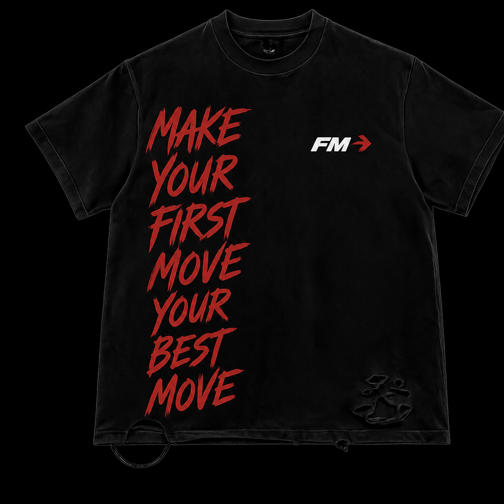 First Move "MAKE YOUR FIRST MOVE" Vintage Tee